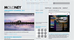 Desktop Screenshot of moloneydesign.com